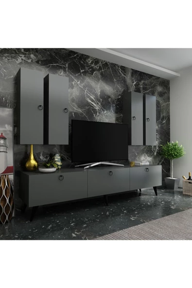 Myniture Home & Living Festival Tv Ünitesi Q3020-4 Antrasit