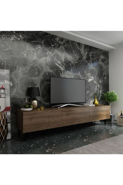 MobilyaFırsat Ideal Tv Ünitesi Q7817-2 Ceviz