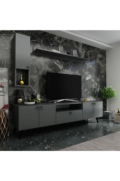 Myniture Home & Living Festival Tv Ünitesi Q3026-4 Antrasit