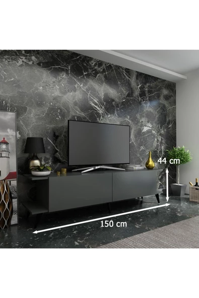 Myniture Home & Living Festival Tv Ünitesi Q3813-4 Antrasit - 2