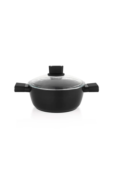 SCHAFER Titan Seramik Tencere Seti 7 Parça-Siyah - 3