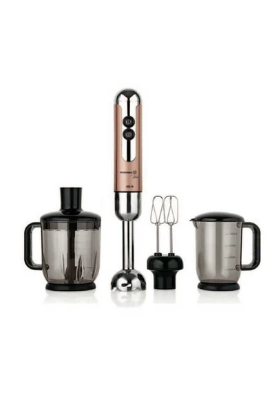 KORKMAZ Mia Mega Rosagold/Krom Blender Set A447-09