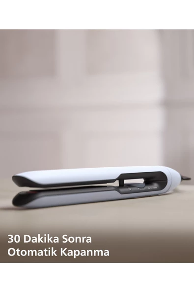 PHİLİPS Saç Düzleştirici Bhs520/00,Bukle Özelliği,Argan Yağı Katkılı,İyonik Bakım,Kılıf Hediyeli - 5