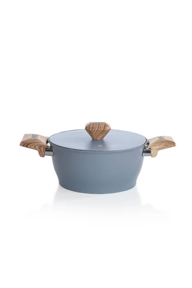 SCHAFER Toscana Döküm Tencere Seti 7 Parça-Mavi - 7