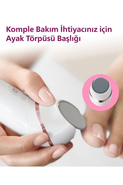 PHİLİPS Bre730/05 Epilatör (Yüz+Koltuk Altı+Bikini Bölgesi+Bacak)Islak Ve Kuru,Işıklı,Kablosuz - 7