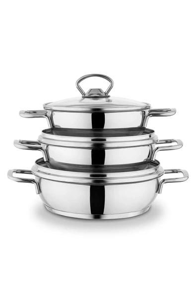 SCHAFER Marka: 13157 Cookhaus 6 Parça Sahan Seti Kategori: Sahan