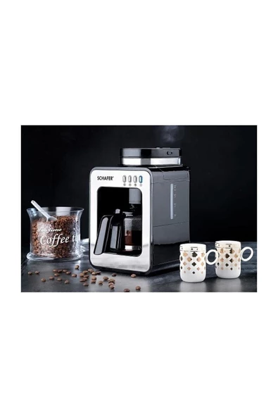 SCHAFER Barista Kahve Makinesi - Siyah -