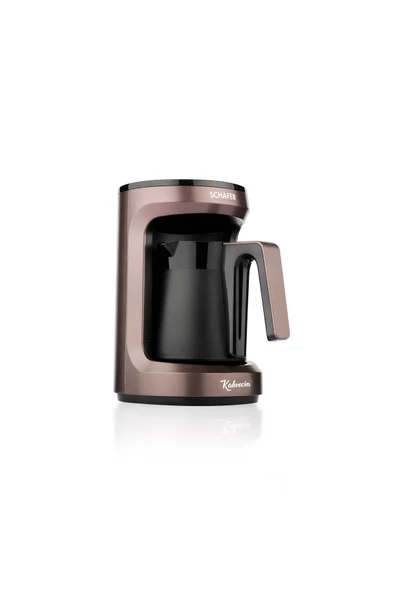 Schafer Kahvecim Otomatik Türk Kahve Makinesi-Kahverengi - 3