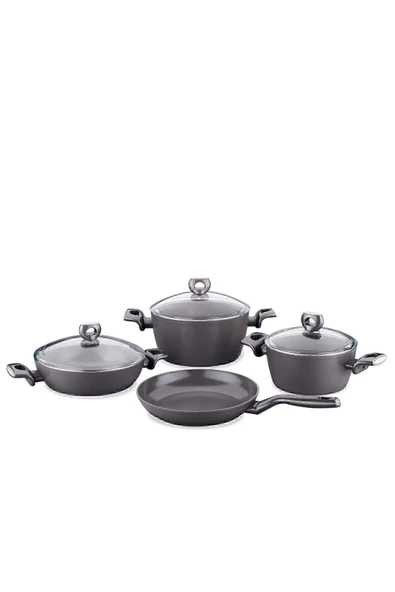 KORKMAZ Nora Seramik 7 Parça Tencere Seti - 2