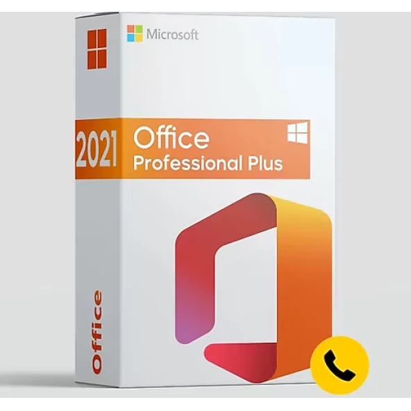 MICROSOFT Office 2021 Professional Plus Lisans Beyaz