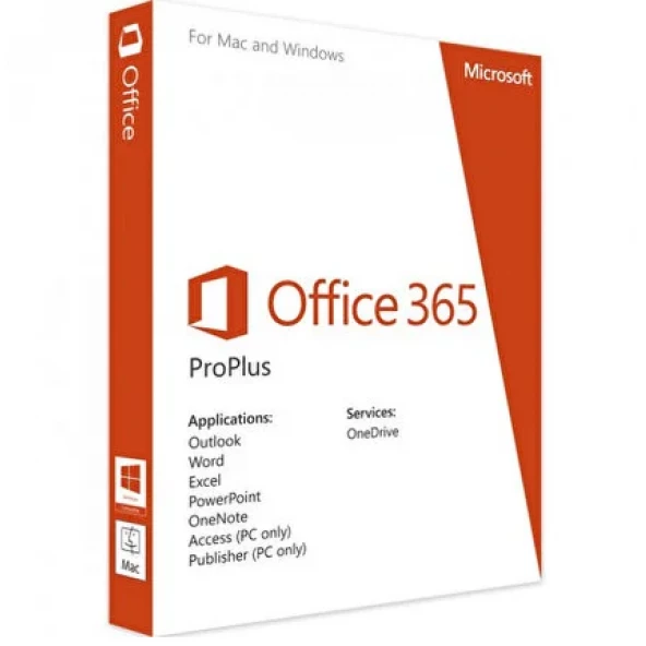 Microsoft 365 Bireysel (Office 365) - Dijital Lisans Anahtarı, 5 Cihaza kadar kullanım, Windows/Mac/Android/İOS