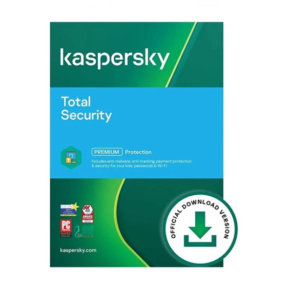 Kaspersky 2 Kullanıcı 1 yıl Internet Security