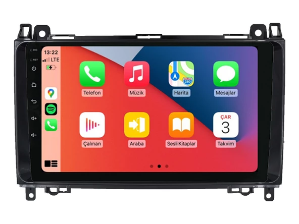 Mercedes B Serisi B200 W245 Android Multimedya Sistemi (2004-2012) 3 GB RAM 32 GB Hafıza 4 Çekirdek Newfron