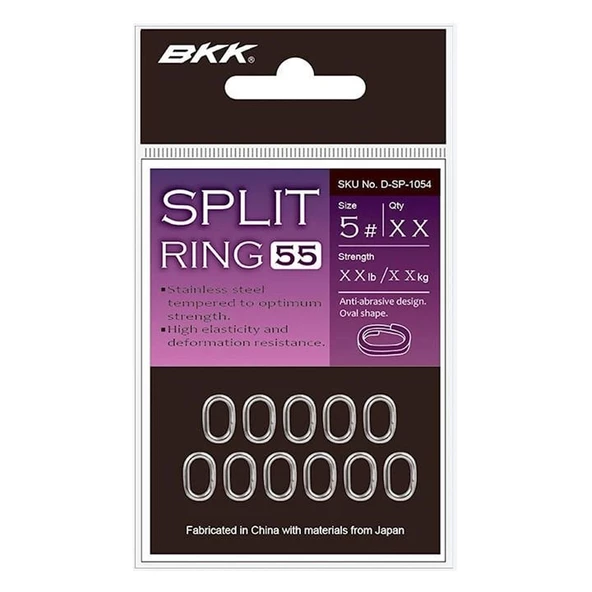 BKK Split Ring-55 Halka  3 No / 30 Kg / 18 Adet