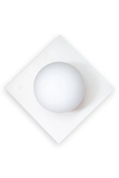 D-light Kare Aplik Beyaz - 2