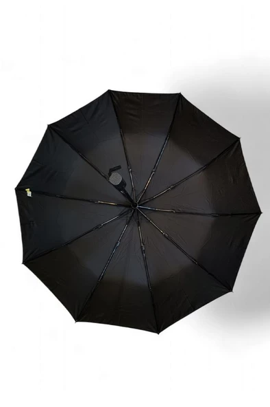 10 Telli Rainwalker Şemsiye 30 Cm Boy 100 Cm Çap Siyah Renk Full Otomatik - 6