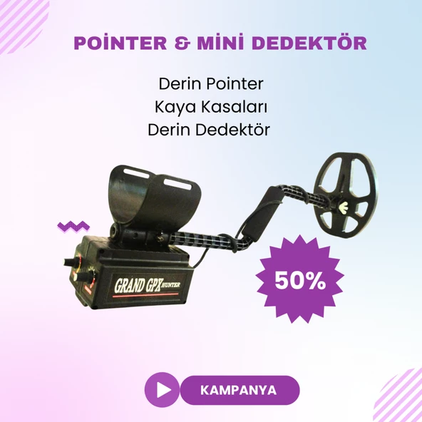 GRAND GPX HUNTER POİNTER DEDEKTÖR TEKLİ SET