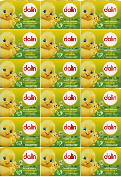 Dalin Bebek Sabunu 100GR Avakadolu (18 Li Set)