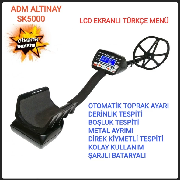 ADM ALTINAY SK5000 EKRANLI DEDEKTÖR