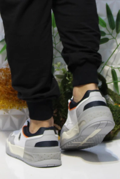 Lumberjack Murrıel Beyaz Lacivert Rahat Orijinal Ürün Sneaker Erkek Ayakkabı - Resim 4
