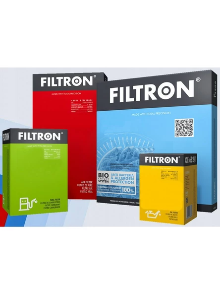 Accent Blue 1 Filtron Filtre Bakı.6 CRDi  Seti 2011-2019 Hava+Yağ+Yakıt+Standart Polen