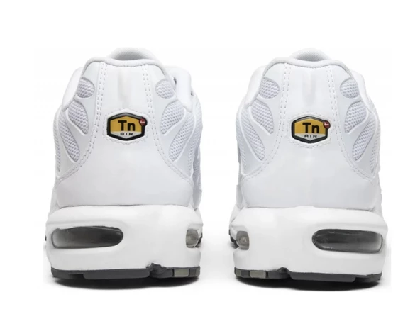 Nike Air Max Plus Triple White - Resim 4
