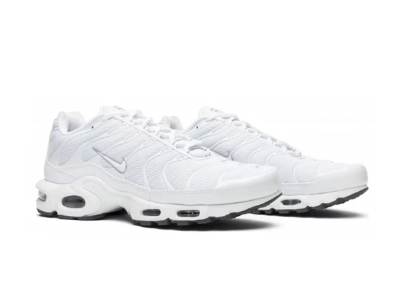 Nike Air Max Plus Triple White - Resim 2