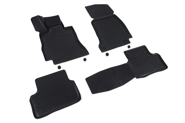 OMSA Novline Mercedes E Class W213 3D Paspas Siyah 2016 ve Sonrası