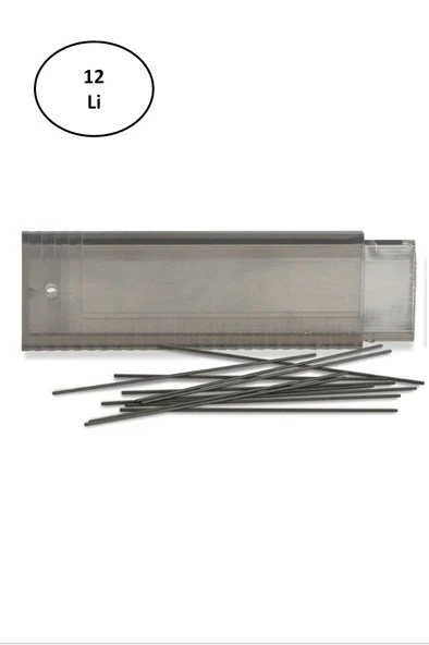 Tombow LV-T-R7-RG Leader Spare 0,7 mm 2B Kalem Ucu 12'li - 2