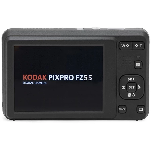 Kodak Friendly Zoom FZ55/5x Yakınlaştırma Dijital Fotoğraf Makinesi-Siyah - 4