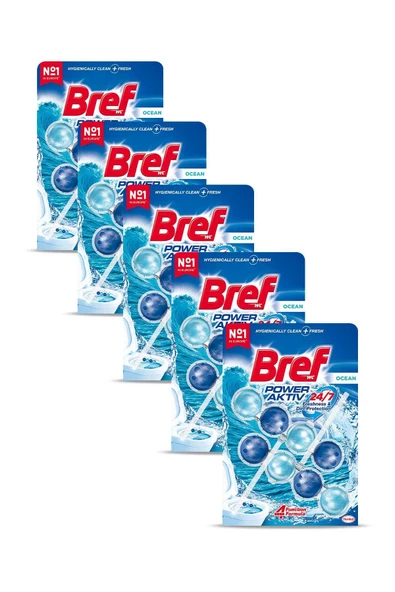 Power Aktiv Katı Tuvalet Bloğu 5 Adet Okyanus Ikili (5'Lİ SET) - 2