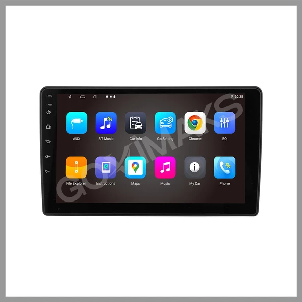 PEUGEOT 407 2005-2010 UYUMLU 8 GB RAM 128 GB HAFIZA ANDROID MULTIMEDIA - Resim 9