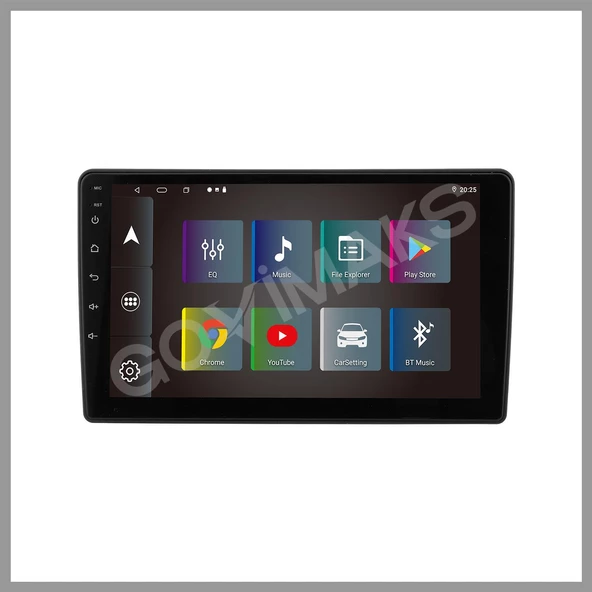 PEUGEOT 407 2005-2010 UYUMLU 8 GB RAM 128 GB HAFIZA ANDROID MULTIMEDIA - Resim 3