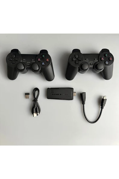 Bubitechh Oyun Konsolu Arcade 4KHD Retro Game Stick 90 lı Yıllar Atari Makinası Oyunları 3885 Oyunlu Konsol - 2