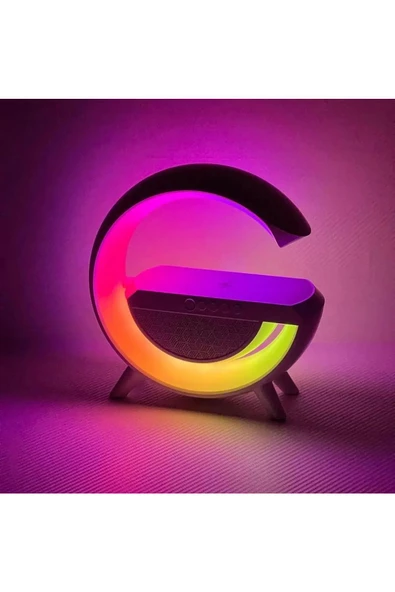 AbaTech G HOPARLÖR KABLOSUZ ŞARJLI SPEAKER GECE LAMBASI LED G HOPARLÖR - 3