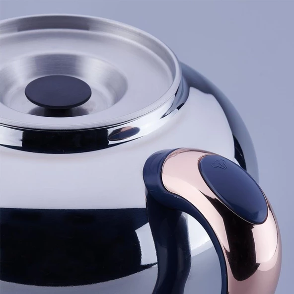 KORKMAZ A843-01 HANEDAN SEMAVER AZURA INOX/ROSEGOL - 4