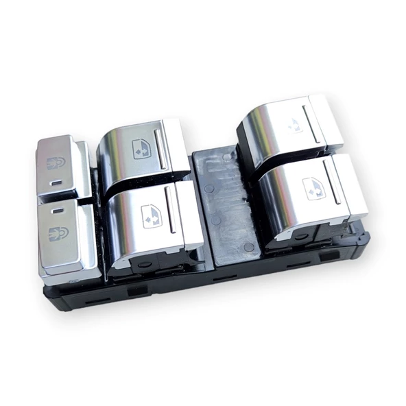 Audi E-Tron 2020-2024 Sol Ön Kapı Cam Düğme Takımı Krom 4K0959851C ürün görseli