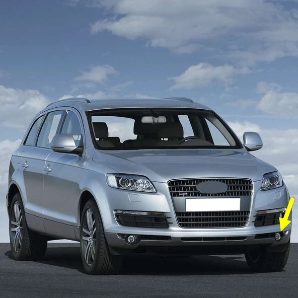 Audi Q7 2007-2008-2009 Ön Sol Sis Farı Çerçevesi 4L0807489