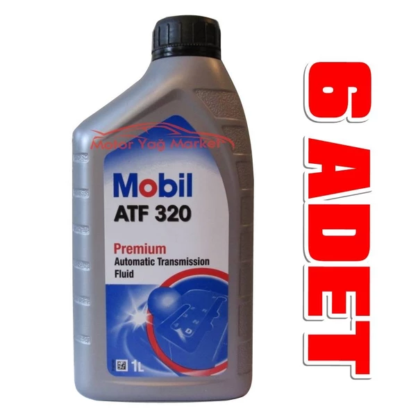 Mobil Atf 320 Otomatik Şanzıman ve Direksiyon Yağı 6 x 1 Litre
