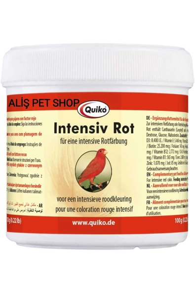 İntensive Ret Kırmızı Renk Boyası 100gr (Orjinal paket)