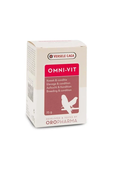 Omnivit Kuşlar Için Kondüsyon Vitamini 25 gr