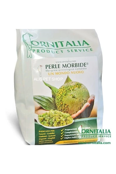 Ornitalia Perle Morbide Kuş Maması Nemlendiricisi 9 Kg