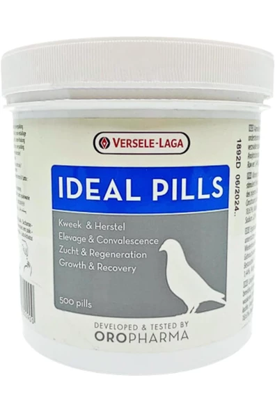 Güvercin Or.ideal Pills (KONDİSYON HAPI) 500 Lü