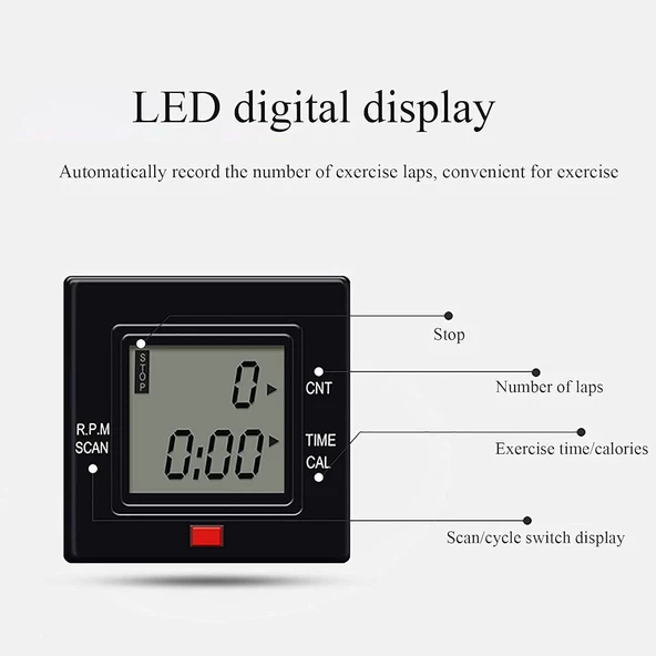 Dynamic  Portatif  Mini  Bike Kondisyon Bisiklet - 5