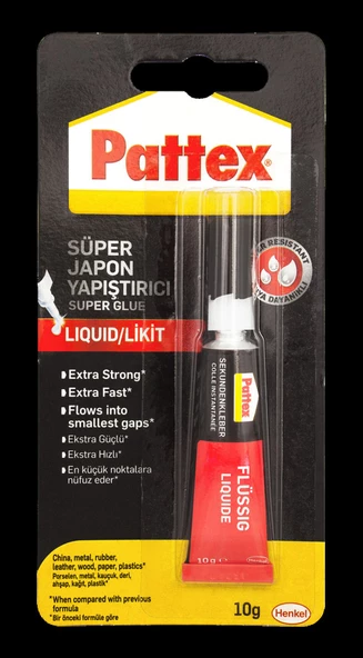 Pattex 1792002 Süper Japon Yapıştırıcı 10Gr