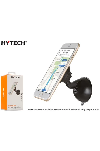 Hytech Hy-Xh30 Araç Telefon Tutacağı 360 Derece