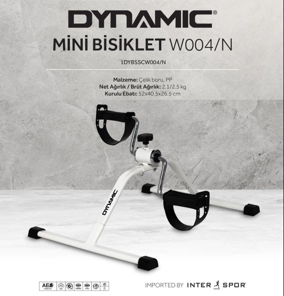 Dynamic Portatif Mini Kondisyon Bisikleti N4 - 3