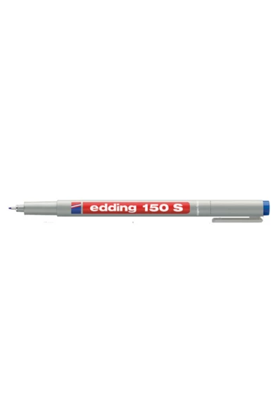 Edding Asetat Kalemi 150-03 S Mavi ( 10 Adet )