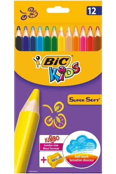 Bic Süper Soft Kuruboya 12Li 933960