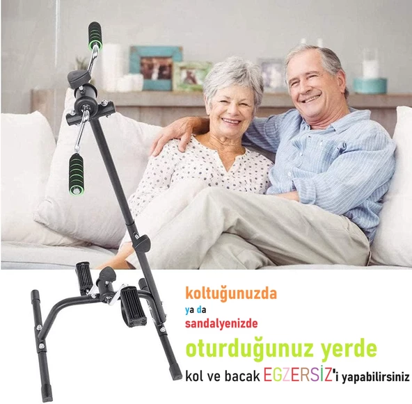 Dynamic Çift Pedallı El Ve Ayak Egzersiz Bisikleti , Mini Kondisyon Bisikleti - 3